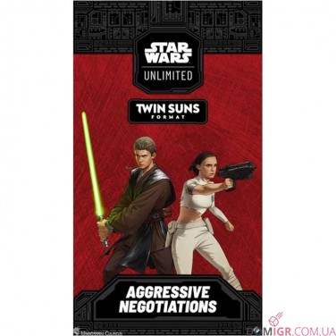Star Wars: Unlimited TCG — Twin Suns Deck. Aggressive Negotiations